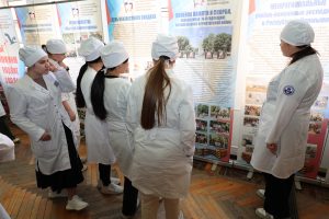 Уроки мужества и патриотические выставки прошли в Астраханском базовым медицинском колледже